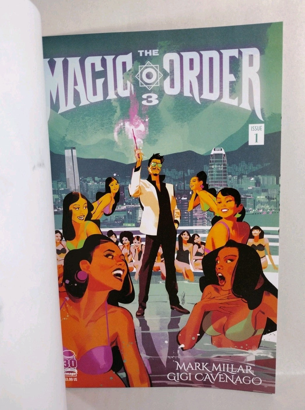 Magic Order 3 #1 (2022) Sketch Cover Variant Image Comic w Original Art DCastr 