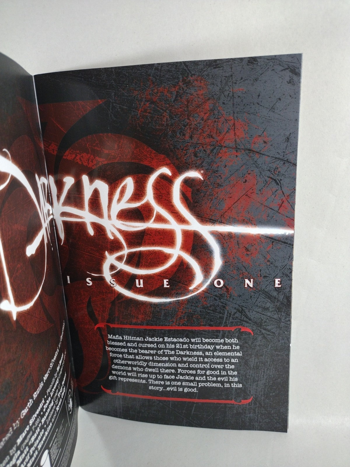 Darkness 1 (2025) Image Top Cow Sketch Cover Variant Comic W Original DCastr Art