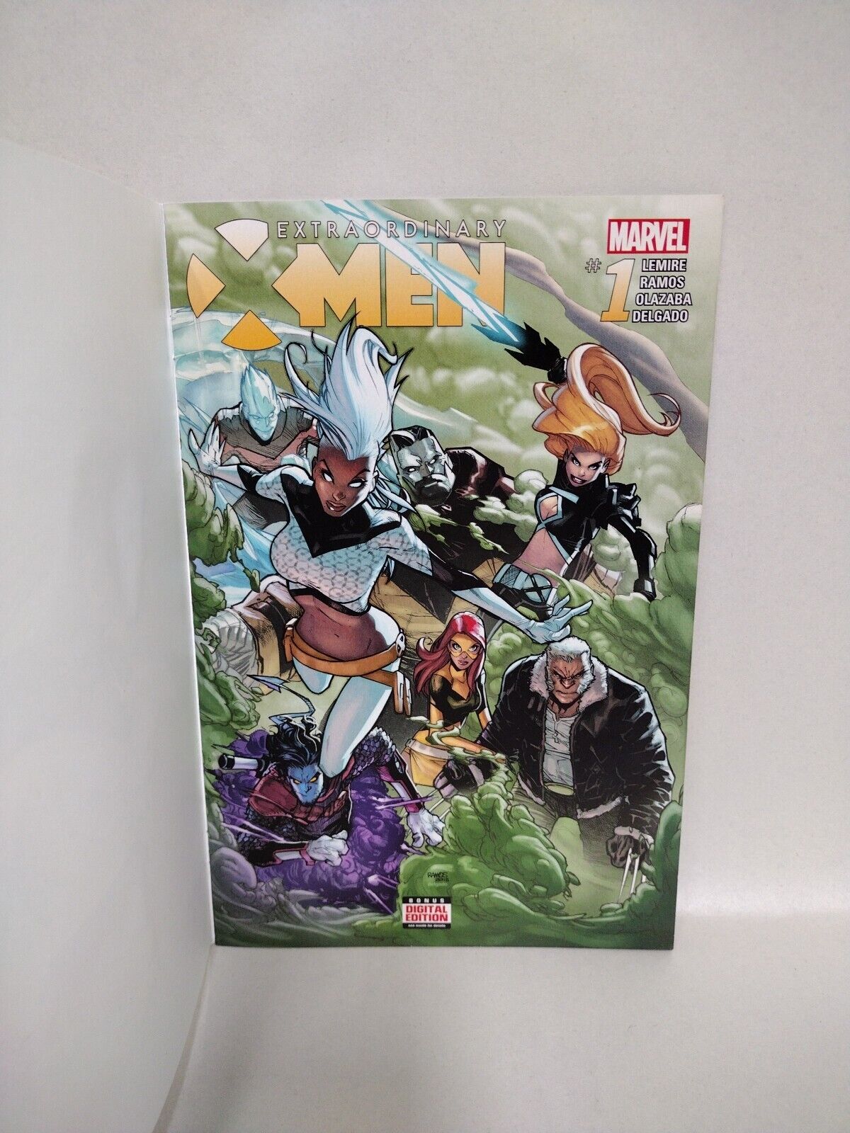 EXTRAORDINARY X-Men #1 Marvel Sketch Variant Comic W Original DCastr Storm Art