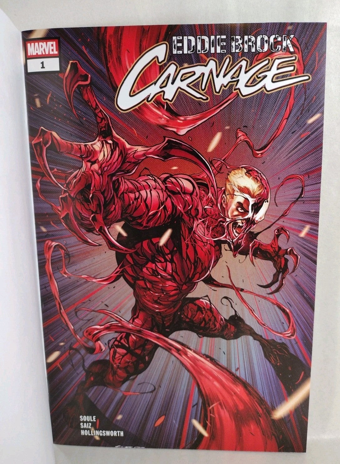 Eddie Brock Carnage #1 (2025) Marvel Sketch Cover Variant W Original DCastr Art