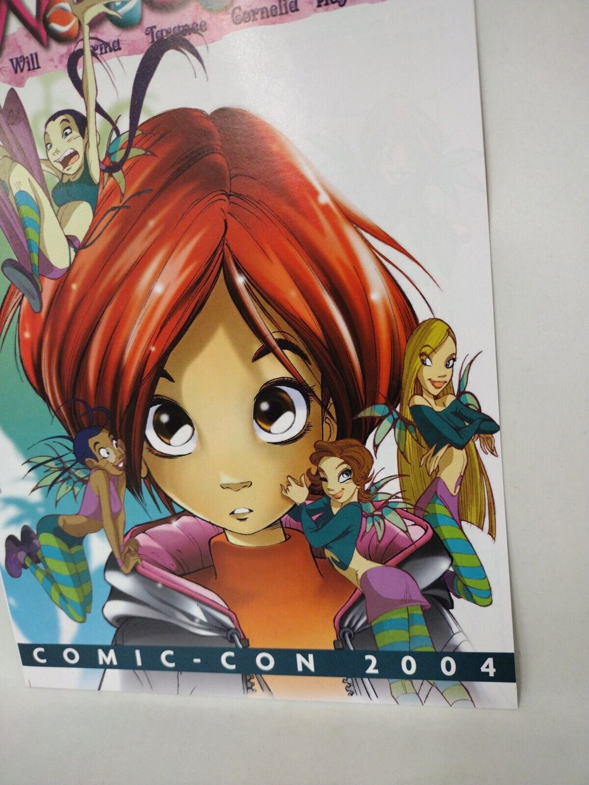 RARE DISNEY W.I.T.C.H. & KYLION 2004 Comic Con Exclusive Flip Book Promo