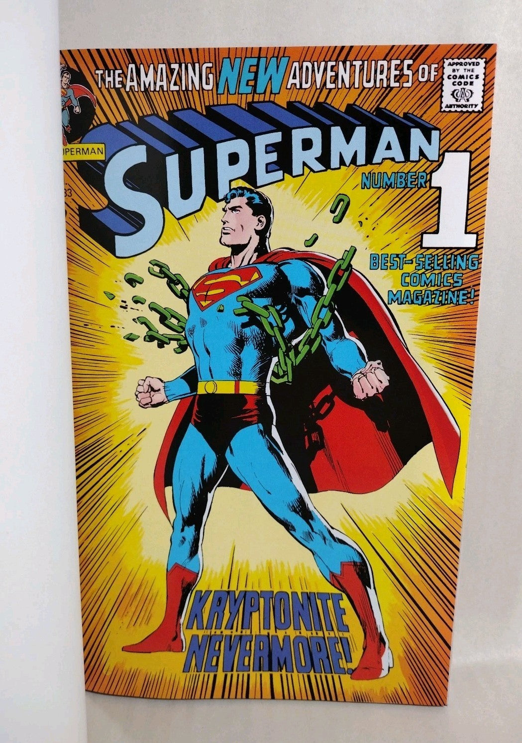 Superman #233 (2025) DC Comic Facsimile Sketch Cover W Original Dave Castr Art
