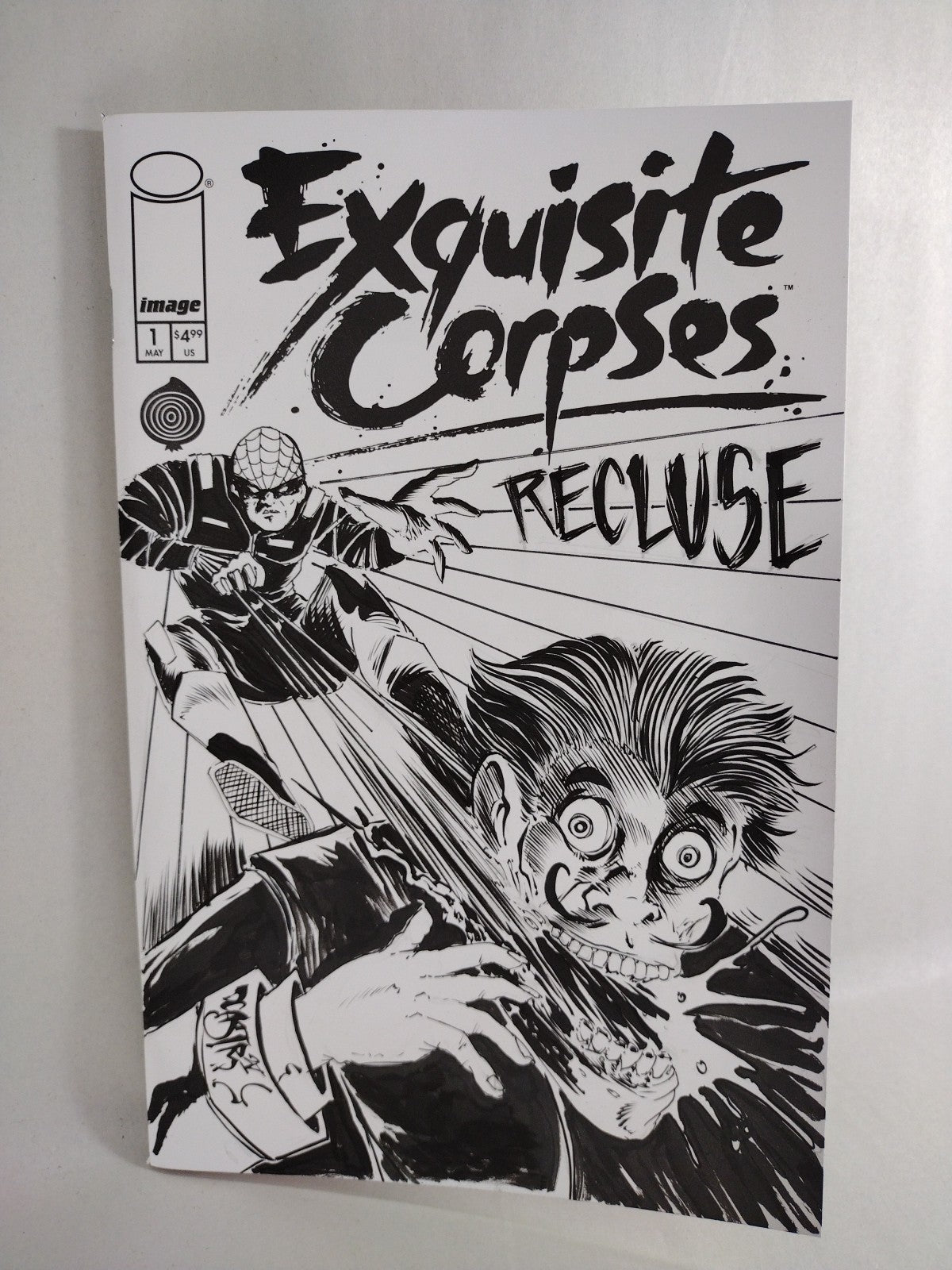 Exquisite Corpses #1 Image Comic Sketch Cover Variant W Original Dave Castr Art