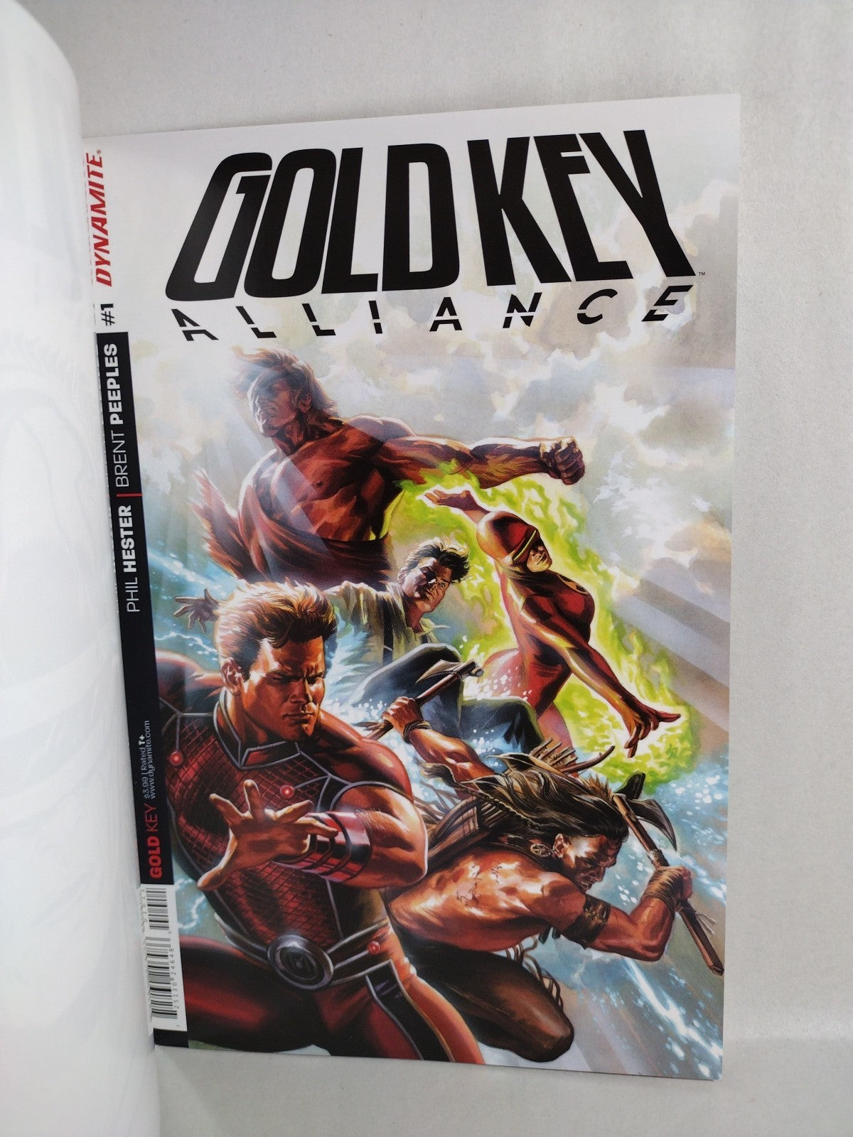 Gold Key Alliance 1 (2016) Dynamite Comic Sketch Cover Var W DCastr Original Art