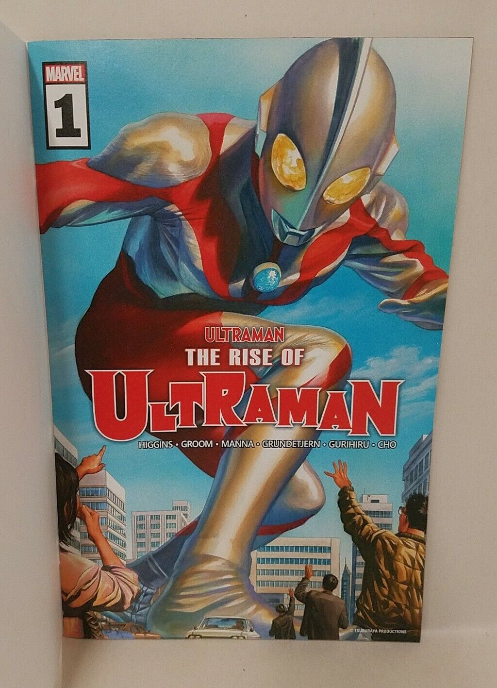 Rise of Ultraman #1 (2020) Blank Cover Variant W Original DCastr Art ARG COA 207