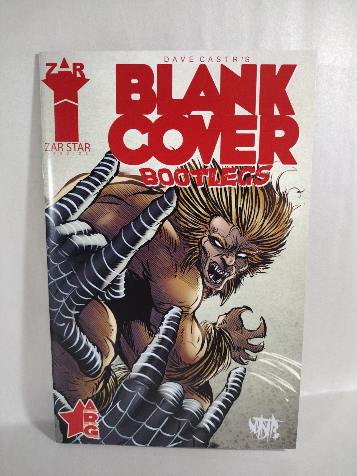 DCastr's Blank Cover Bootlegs 1 (2022) ARG Fan Art Book Homage Cover NM