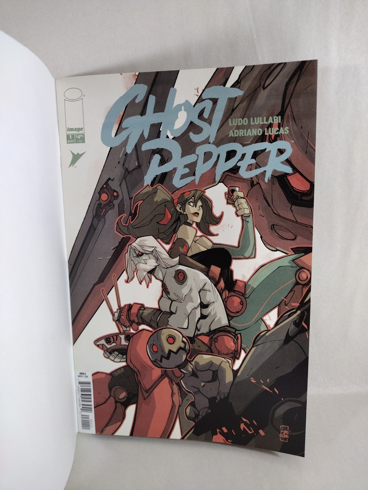 Ghost Pepper 1 (2025) Image Comic Sketch Cover Variant W Original Dave Castr Art