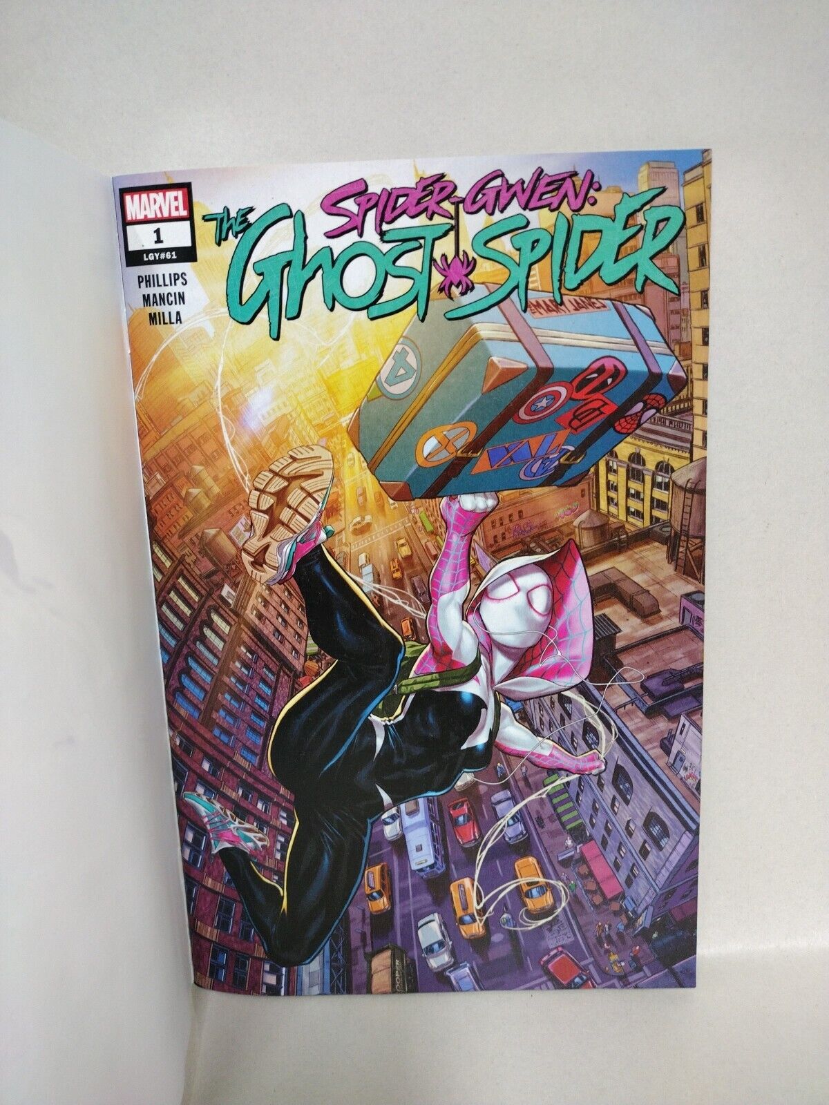 Spider-Gwen Ghost Spider #1 (2024) Marvel Sketch Var Comic W Original DCastr Art