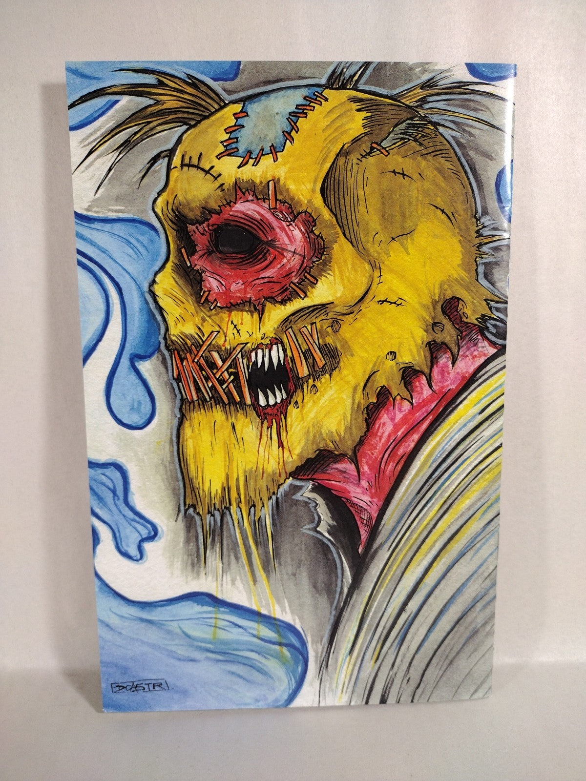 Scared (2010) Taco Comics Dave Castr Josh Mihal Scarecrow Horror Signed 