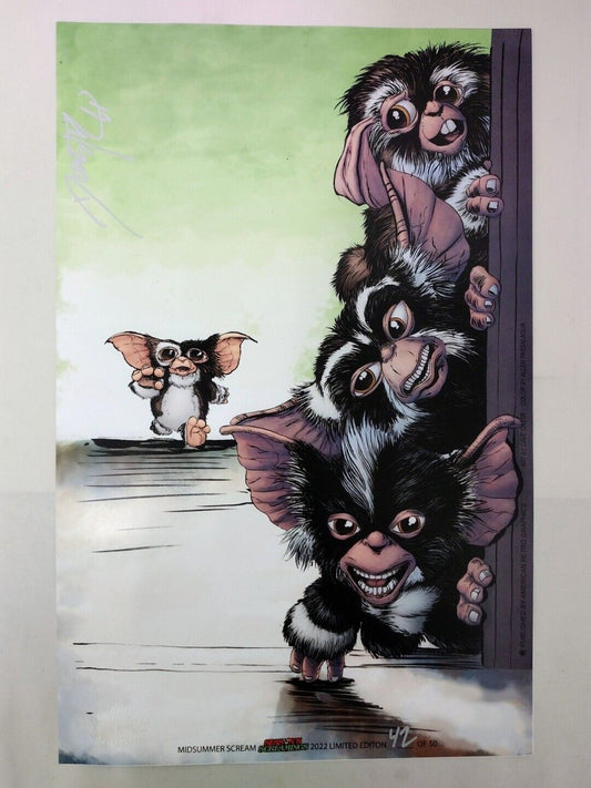 Gremlins 2 The New Batch  11X17" Poster Print Signed & #'d ARG LTD 50 by Dcastr