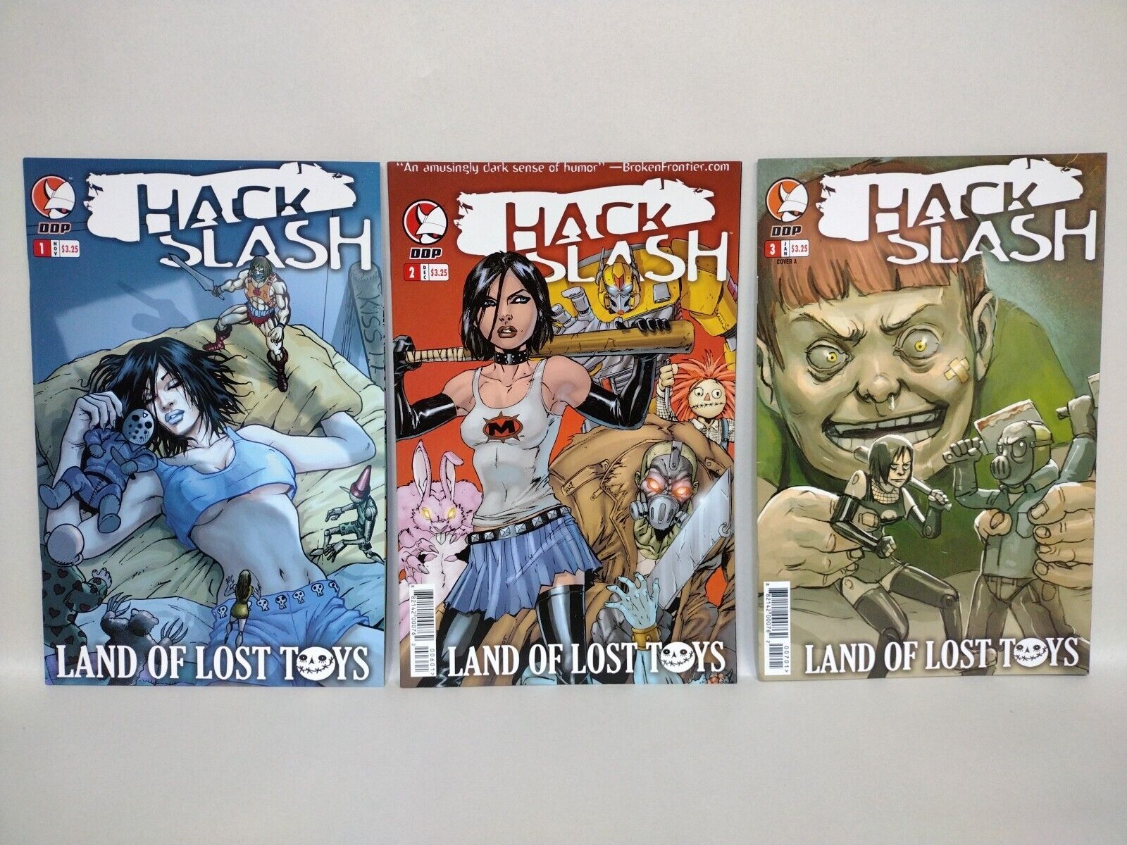 Hack Slash (2006) Complete DDP Land Of Lost Toys Comic Lot Set #1 2 3 VF-NM