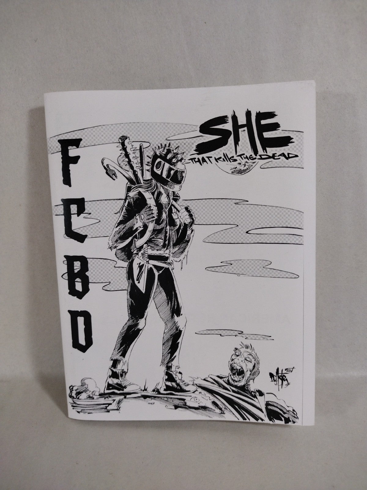 She That Kills The Dead FCBD 2024 Mini Comic Dave Castr Zombie Horror