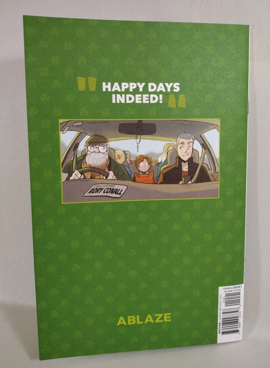 Family Time #1 (2022) Ablaze Sketch Cover Comic W Original Dave Castr Art