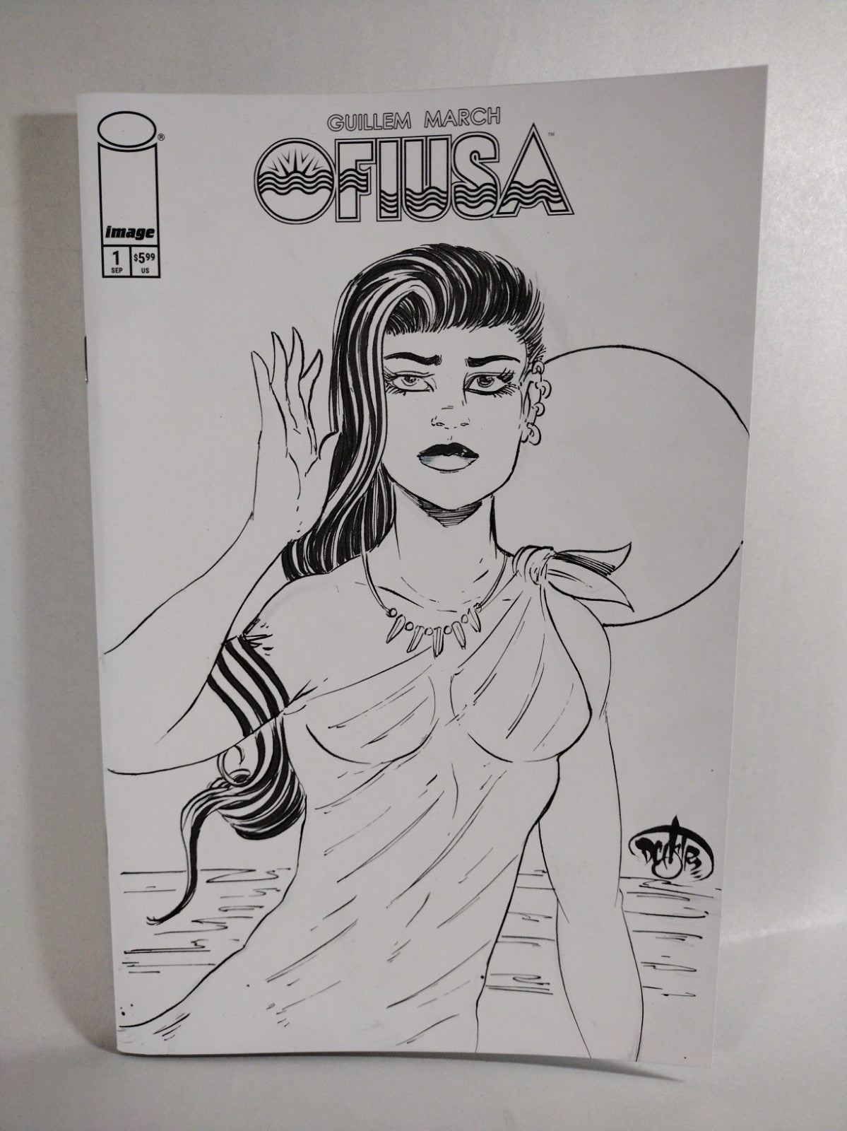 OFIUSA 1 (2026) Guillem March Image Comic Sketch Cover W Original Dave Castr Art