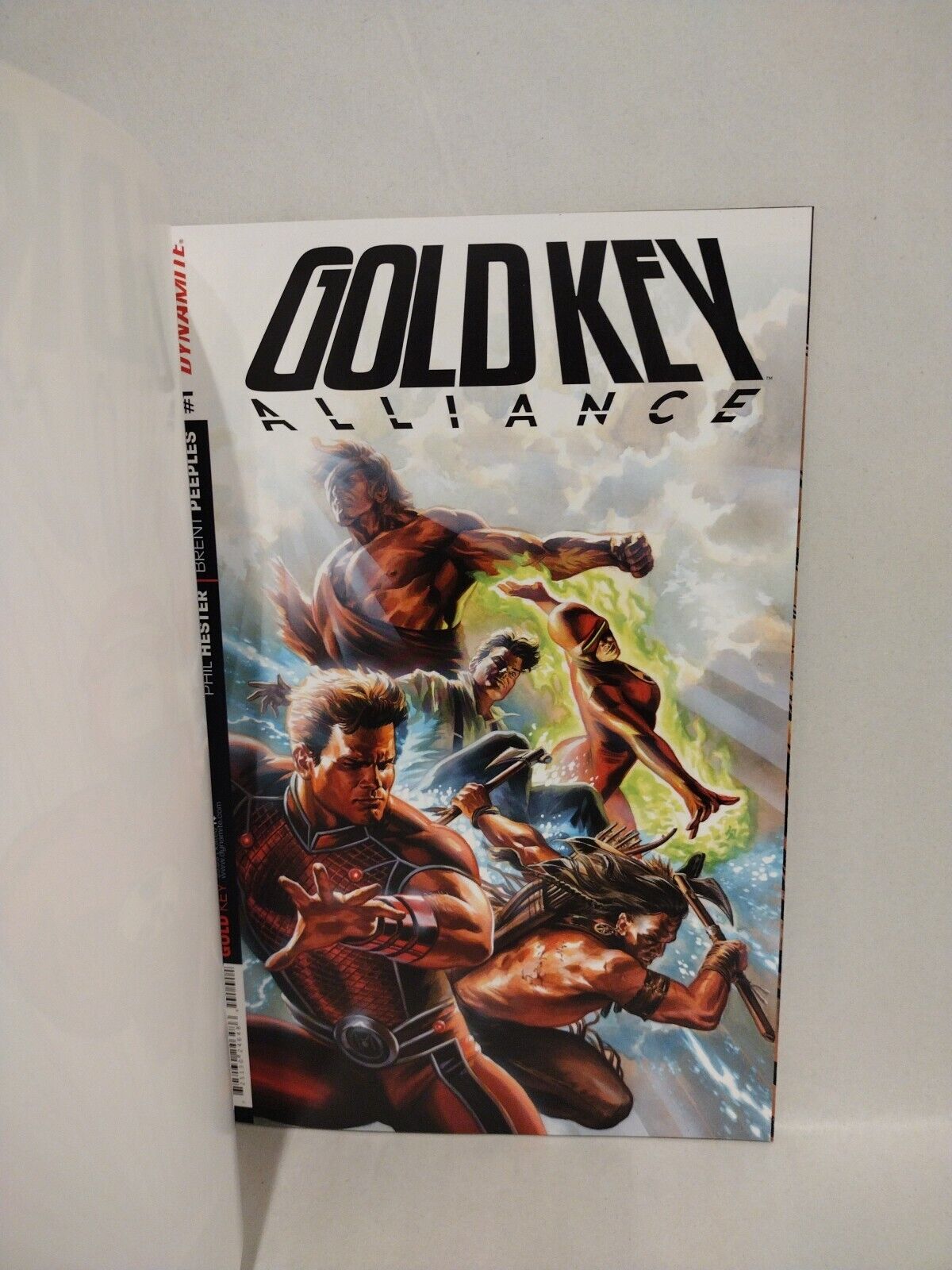 Gold Key Alliance #1 (2016) Dynamite Comic Blank Cover Var W DCastr Original Art