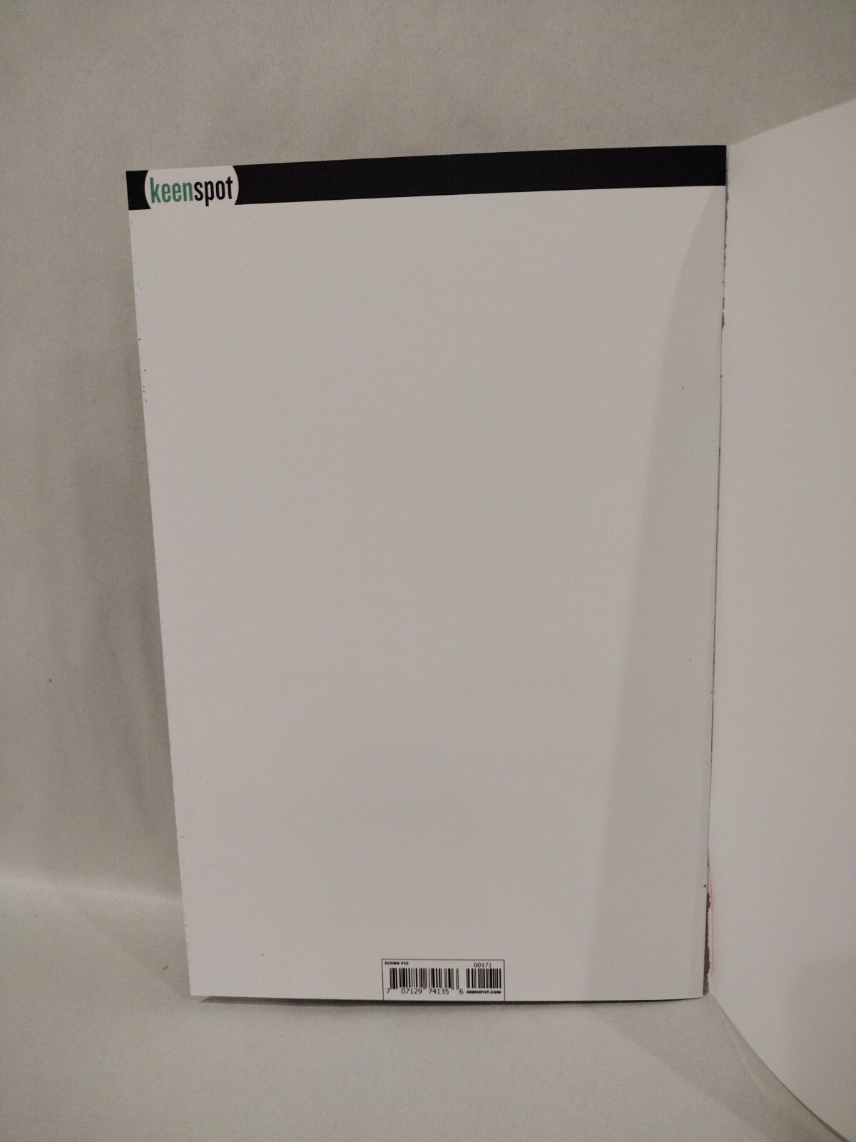 Scorn #1 (2023) Keenspot Sketch Cover Variant Comic w Original Dave Castr Art