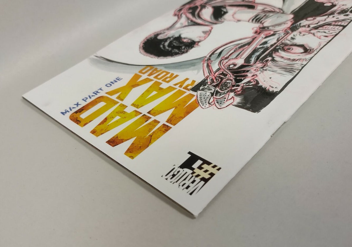 Mad Max Fury Road Max Part 1 #1 Sketch Cover Variant Comic W Original DCastr Art