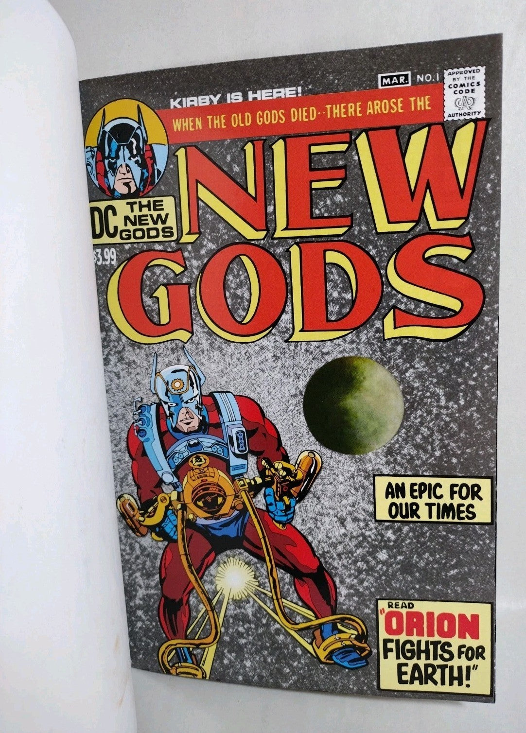 New Gods Facsimile Ed #1 (2026) DC Comic Sketch Cover W Original Dave Castr Art