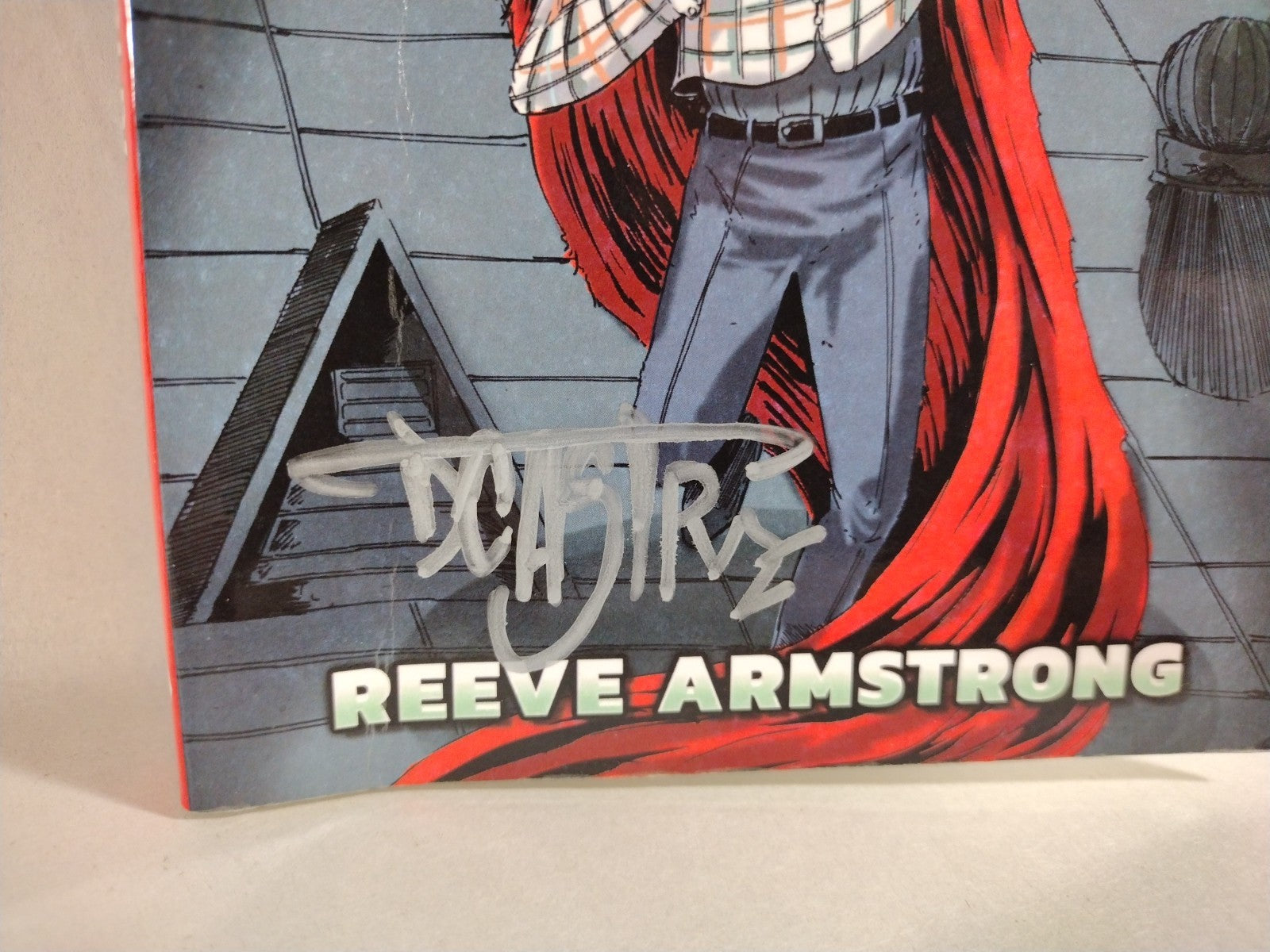 Will Peck Saves The World (2017) Wheeler St SC W Original Sketch By Dave Castr