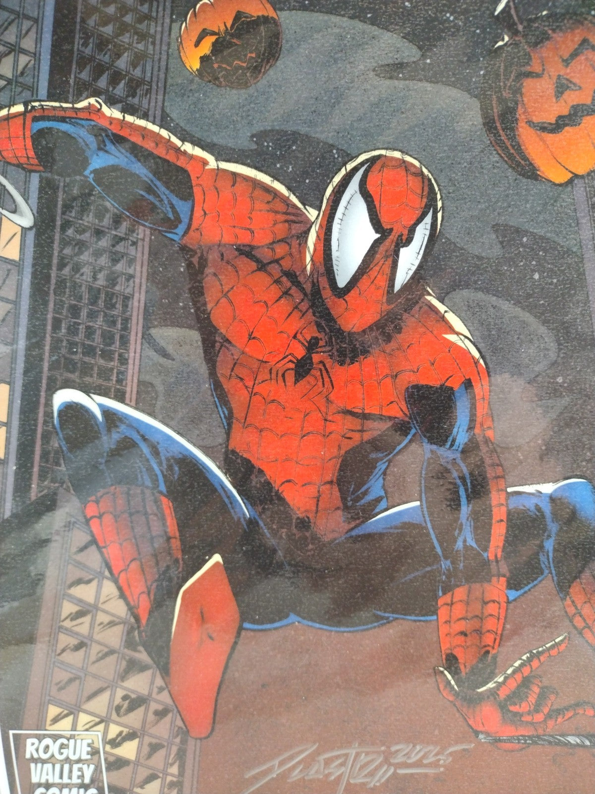 Amazing Spider-Man Green Goblin 11 X 17" Rogue Valley Expo Print Signed DCastr