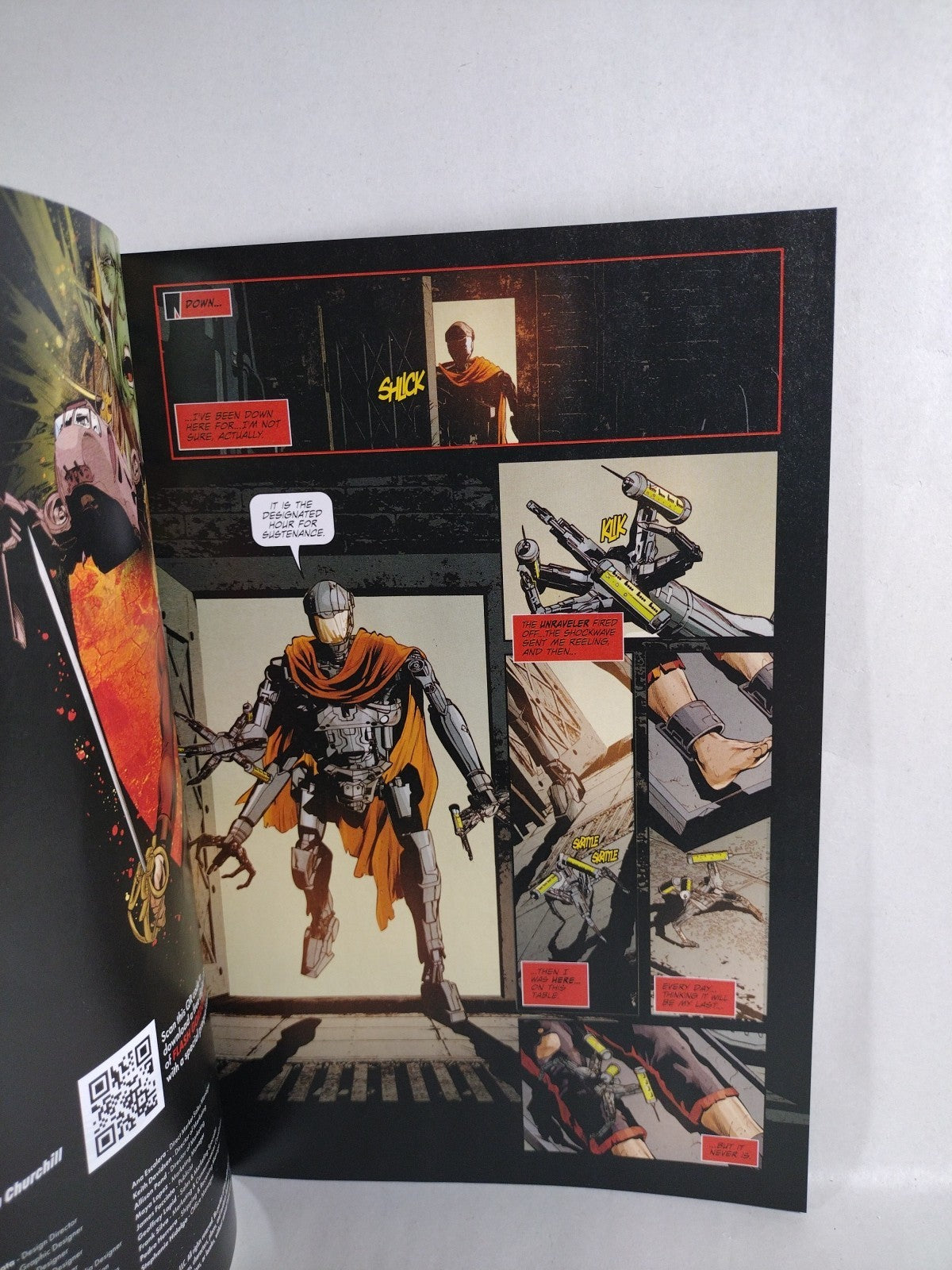 Flash Gordon #1 (2024) Mad Cave Sketch Variant Cover W Original Dave Castr Art