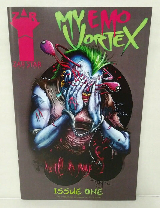 My Emo Vortex #1 (2016) Comic Dave Castr Art Book Zarstar Studios Punk Rock NM