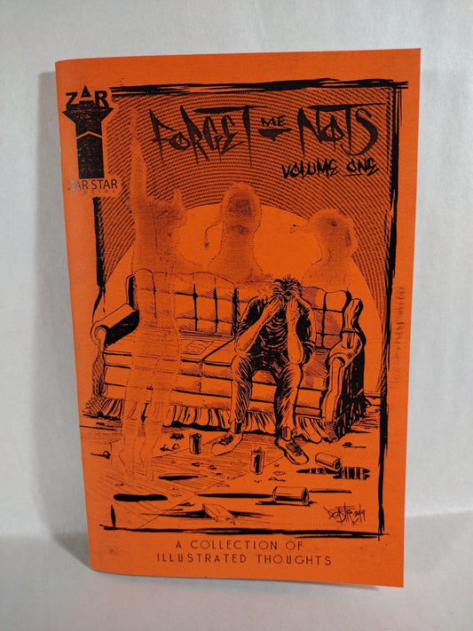 Forget Me Nots #1 (2019) Dave Castr Sketchbook Art Series W Original Sketch Card