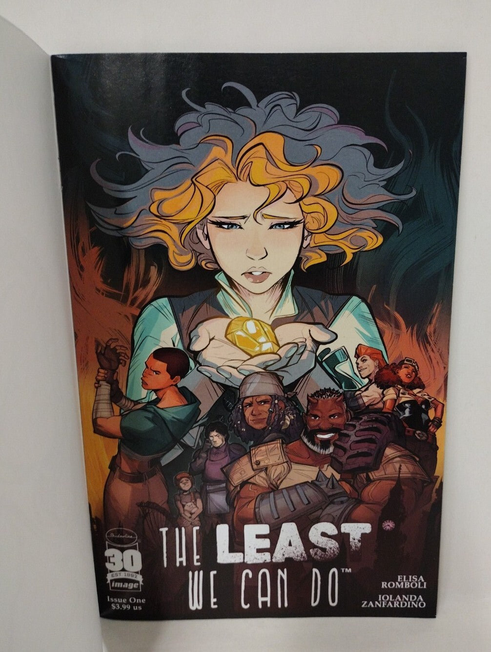 The Least We Can Do #1 (2022) Image Comic Blank Cover w Original Dave Castr Art