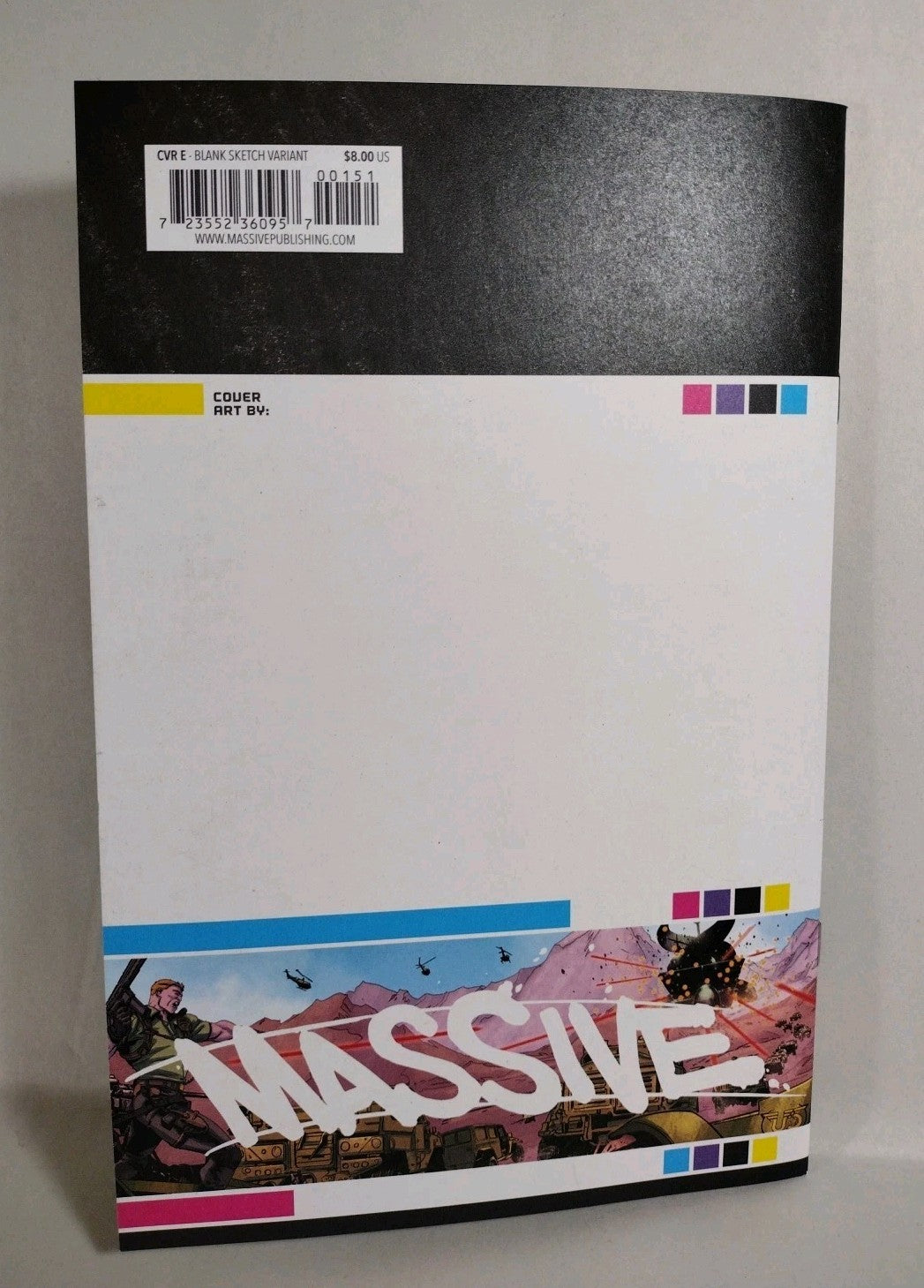 Disavowed #1 (2025) Massive Sketch Cover Comic W Original Dave Castr Peaches Art
