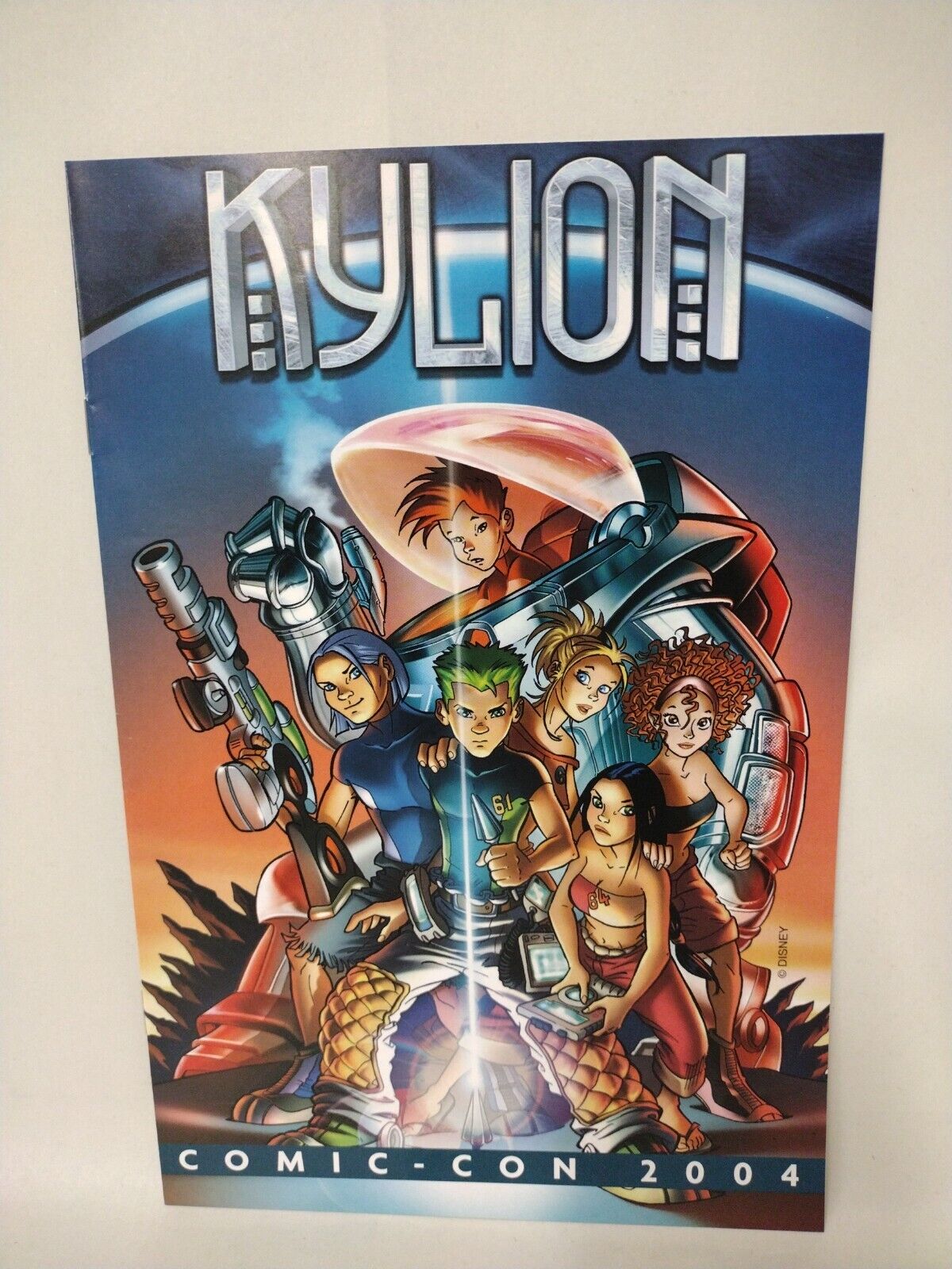 RARE DISNEY W.I.T.C.H. & KYLION 2004 Comic Con Exclusive Flip Book Promo