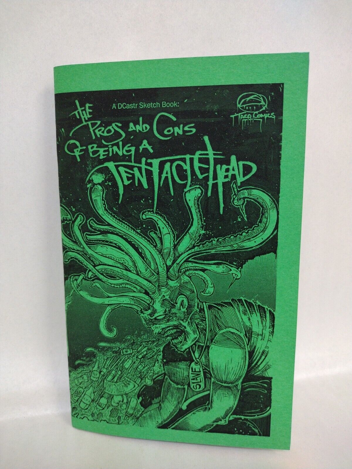 Dave Castr Pros And Cons Of Being A Tentaclehead Sketchbook Series Set Vol 1 2 3