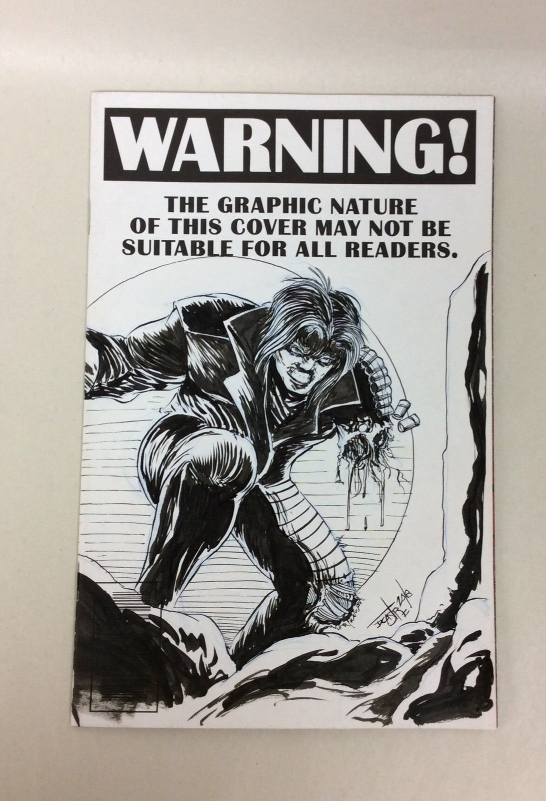 Eternal Warrior 35 (1995) Valiant Sketch Cvr Variant Comic W Original Art DCastr