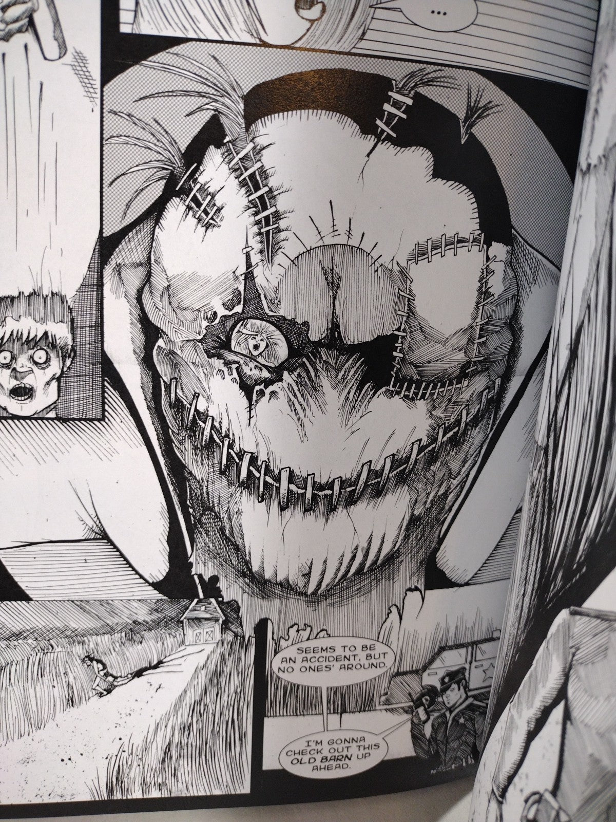 Scared (2010) Taco Comics Dave Castr Josh Mihal Scarecrow Horror Signed 