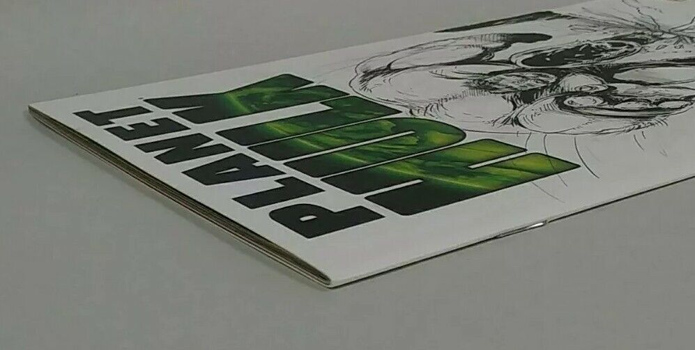 Planet Hulk 1 (2015) Blank Cover Variant Comic W Original Dcastr Art ARG COA 150