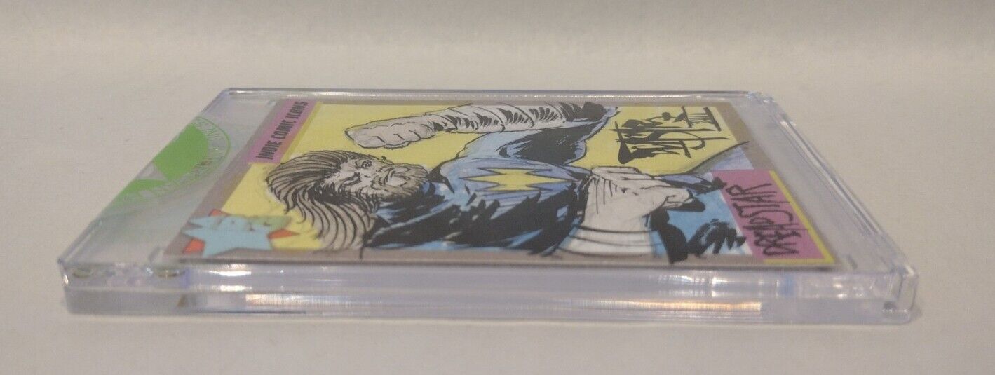 Indie Comic Icons Sketch Card w Original Dreadstar Art DCastr (2023) ARG Sealed