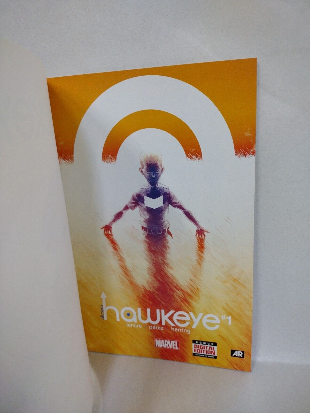 ALL NEW HAWKEYE #1 (2015) Marvel Blank Cover Variant Comic W Original DCastr Art