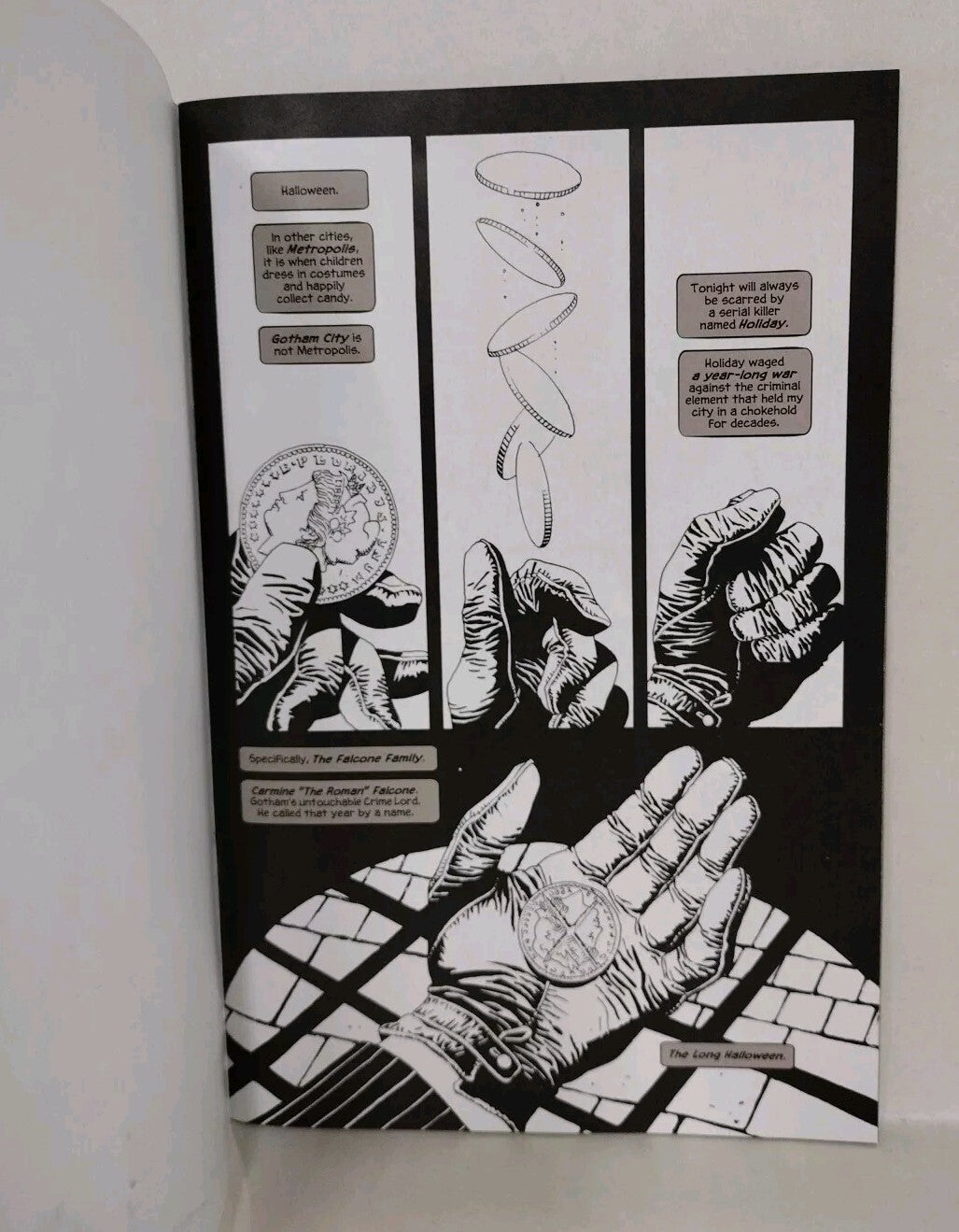 Batman Long Halloween Noir Ed #1 (2025) Sketch Var Comic W Original DCastr Art