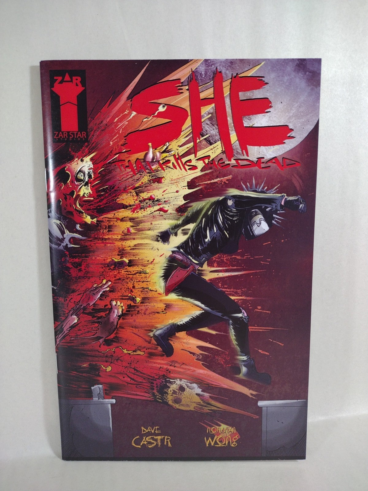 She That Kills The Dead #1 (2015) Zar Star Zombie Horror Comic Dave Castr NM