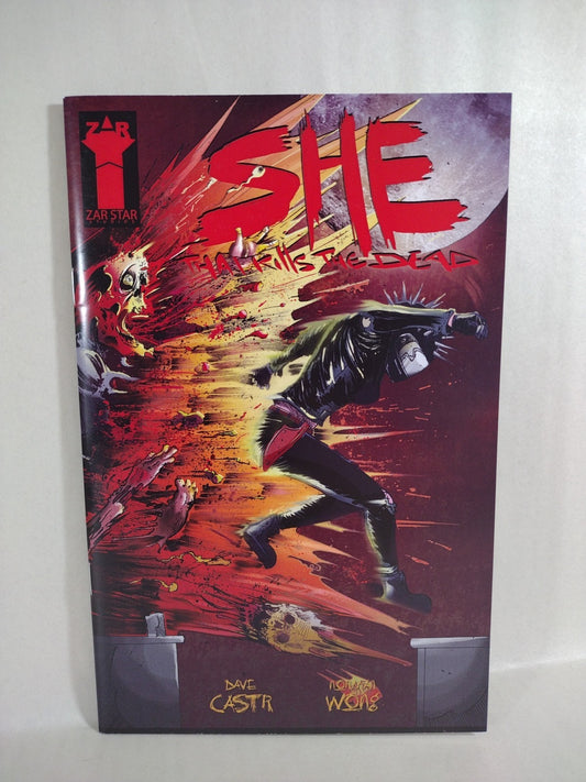 She That Kills The Dead #1 (2015) Zar Star Zombie Horror Comic Dave Castr NM