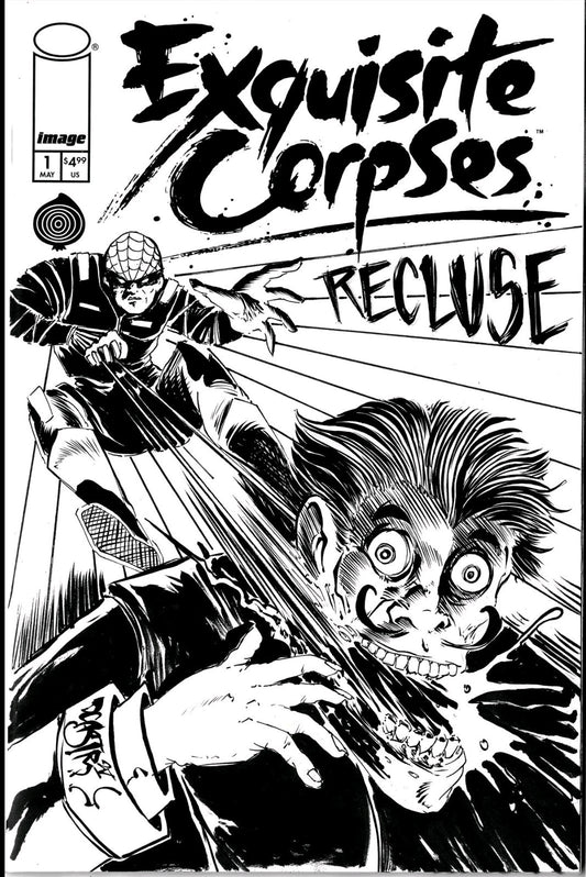 Exquisite Corpses #1 Image Comic Sketch Cover Variant W Original Dave Castr Art