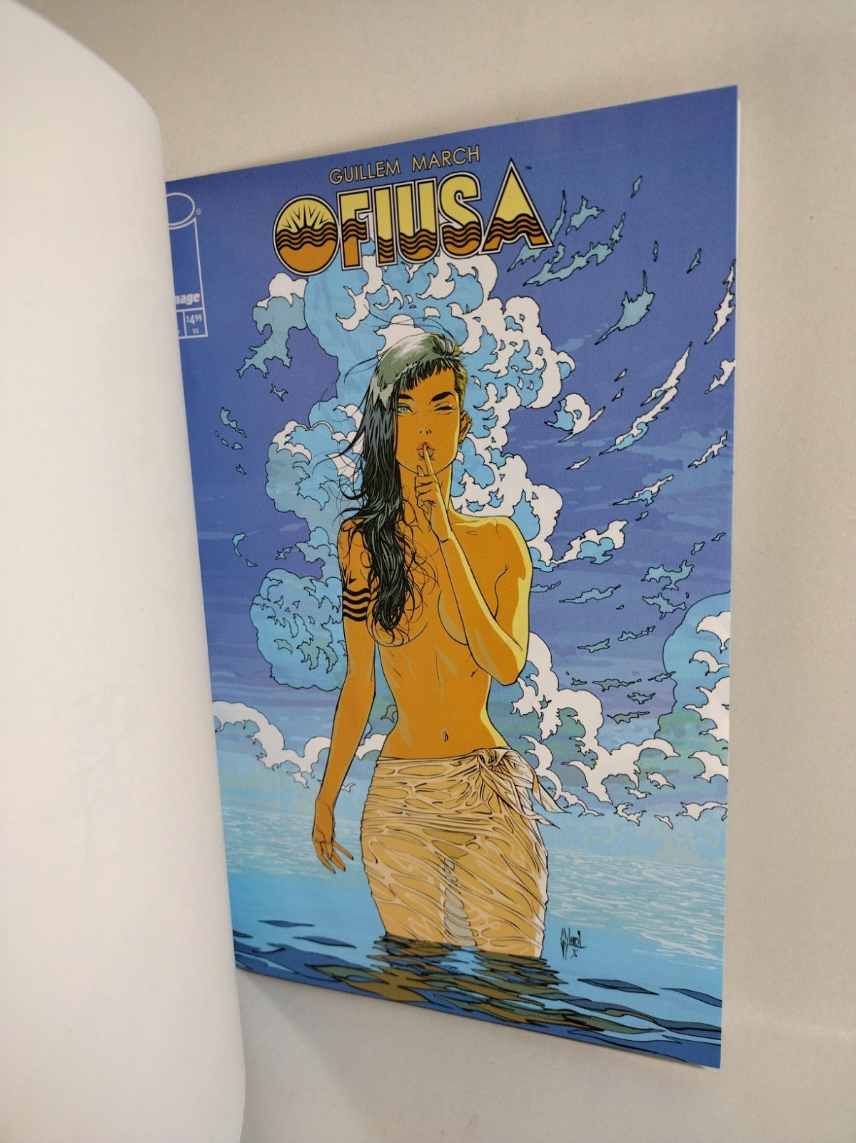 OFIUSA 1 (2026) Guillem March Image Comic Sketch Cover W Original Dave Castr Art