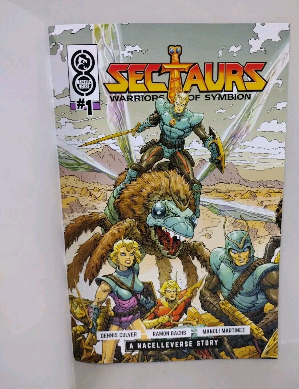 SECTAURS #1 (2024) Oni Nacelle Sketch Cover Variant Comic W Original DCastr Art 