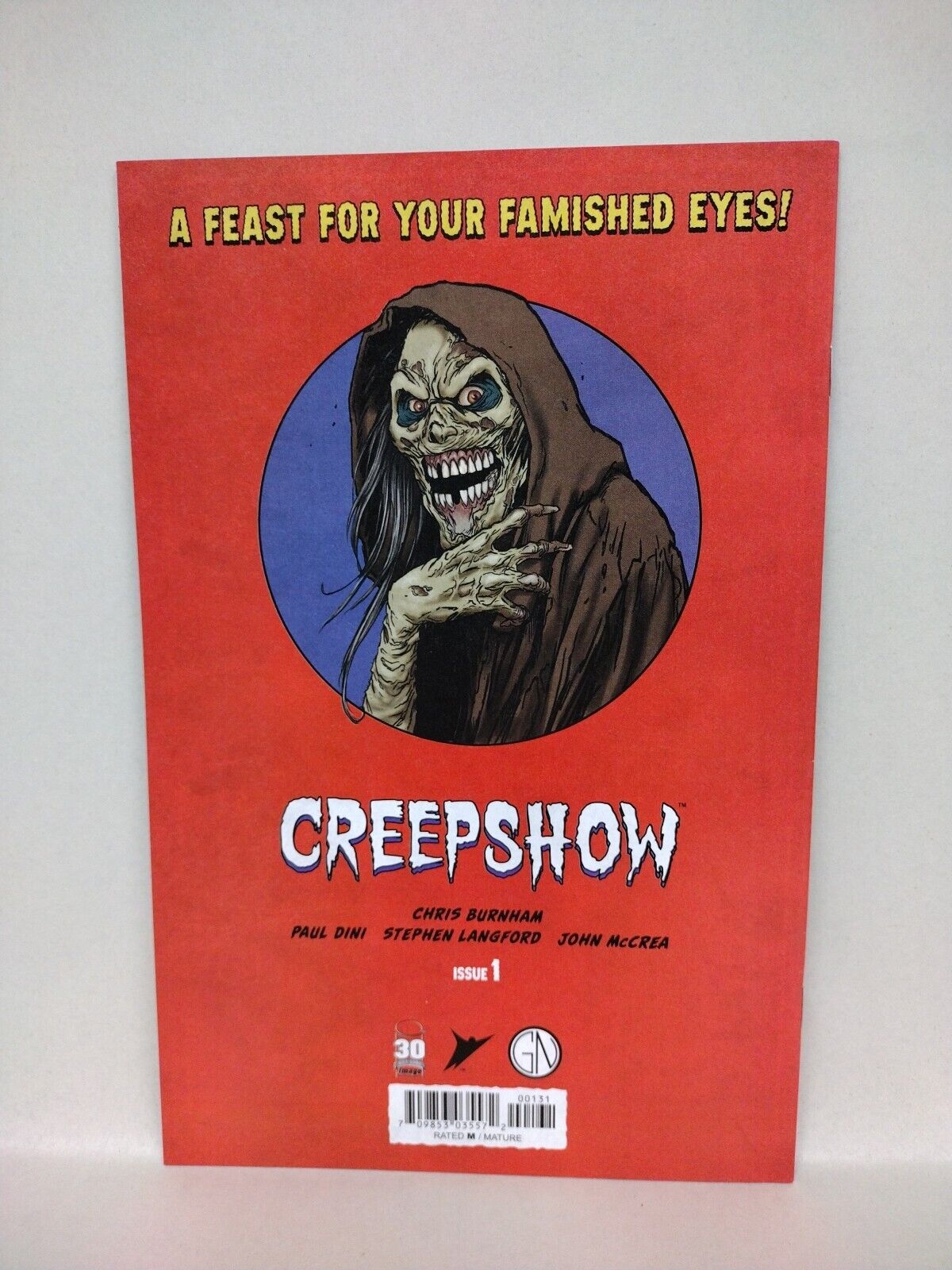 Creepshow 1 (2022) Image Comic Lot Cover A B 1:10 Ratio Variant Chris Burnham NM