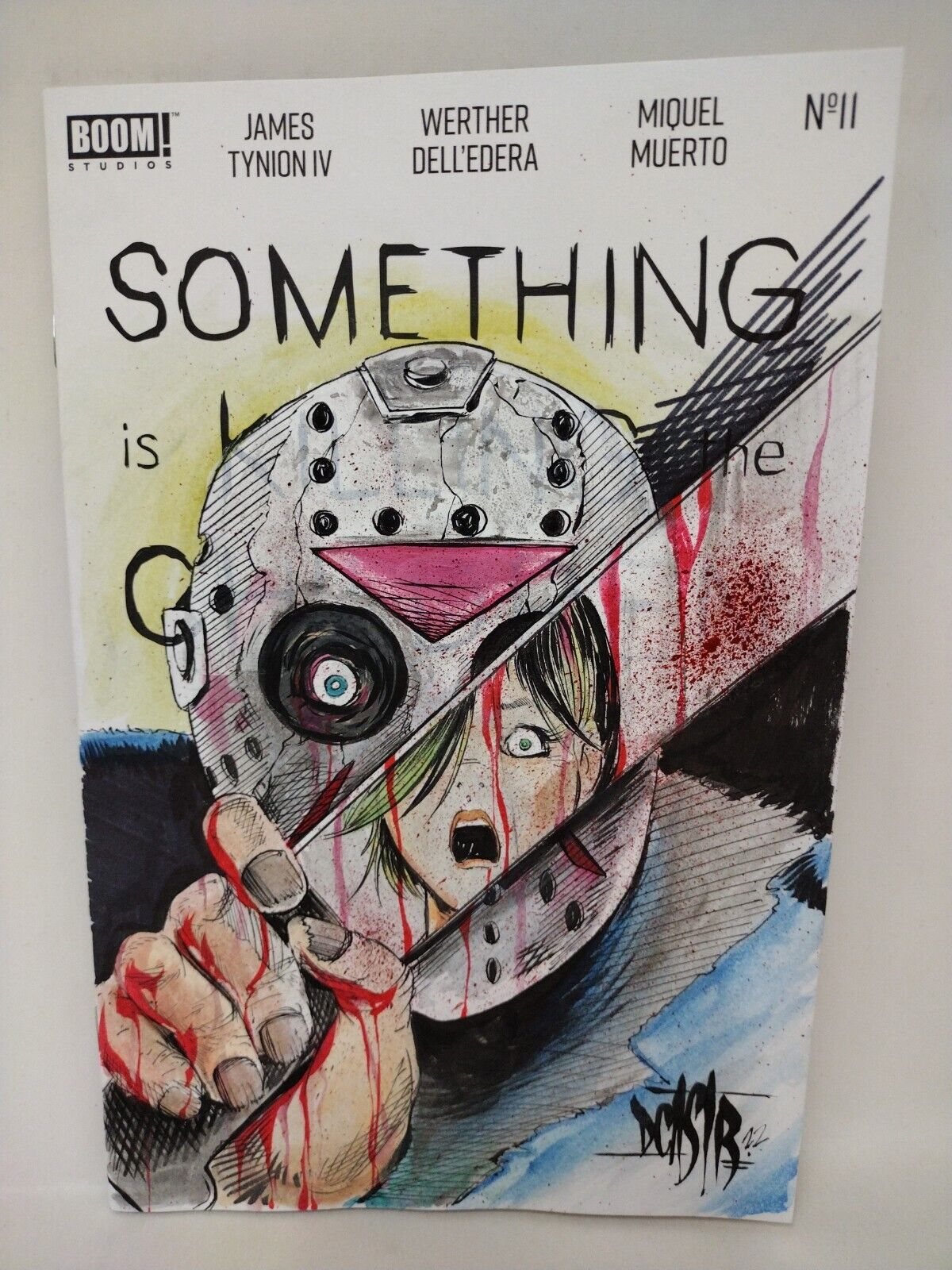 Something Is Killing The Children #11 (2020) Blank Cover W Original DCastr Art