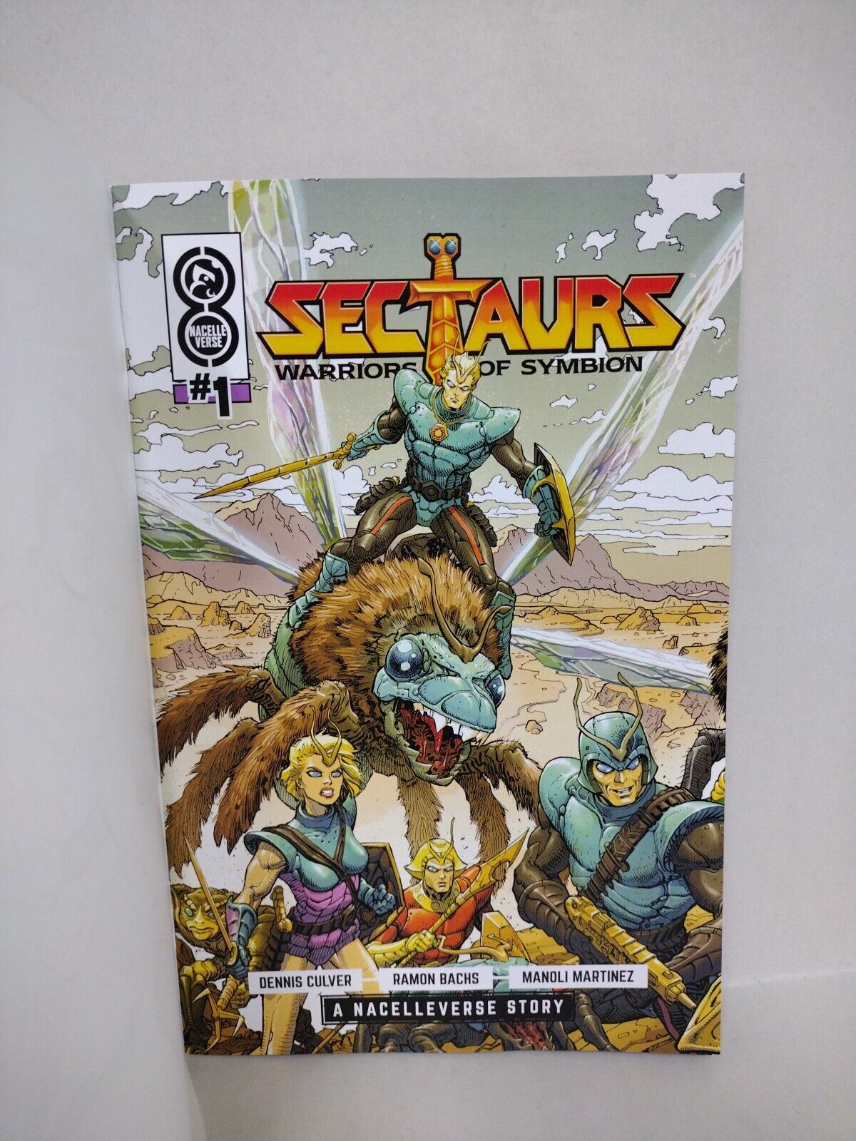 SECTAURS #1 (2024) Oni Nacelle Sketch Cover Variant Comic W Original DCastr Art 