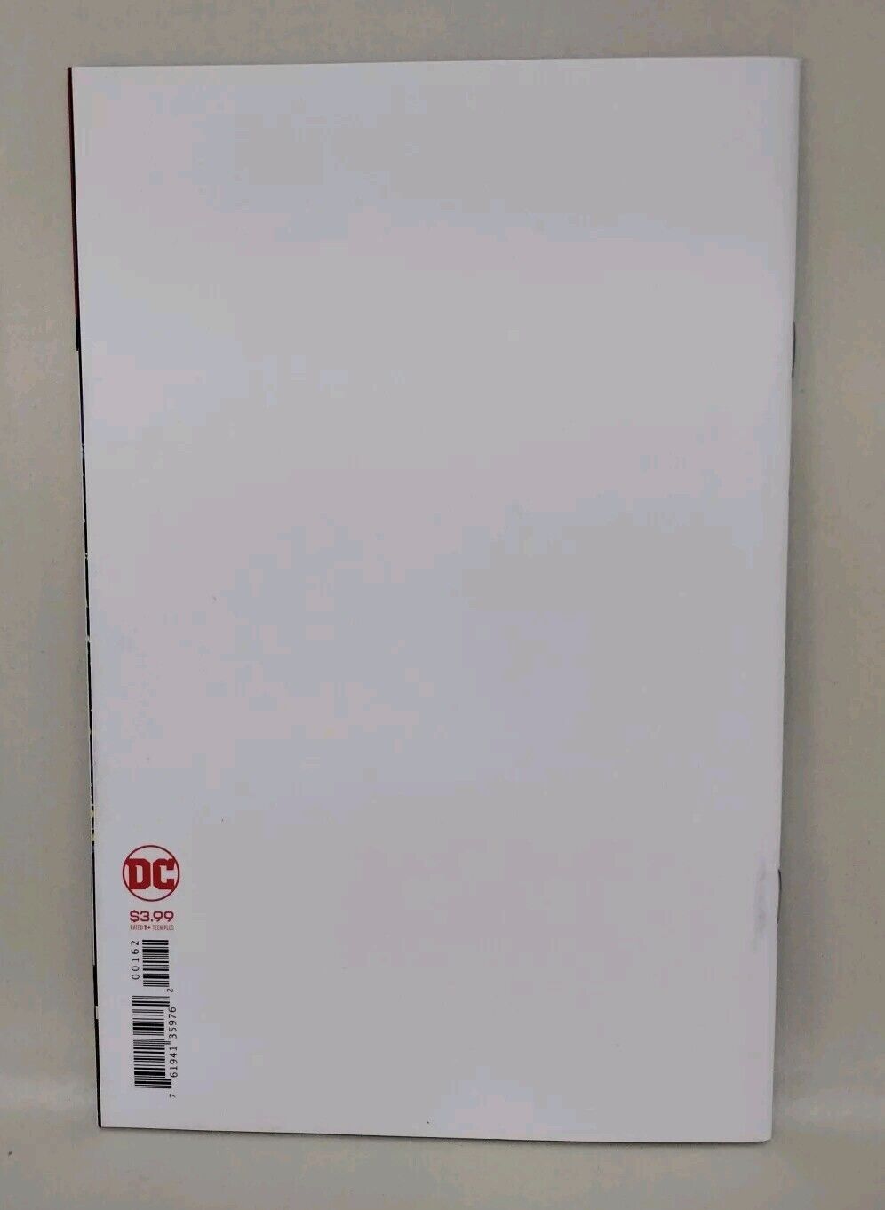 DCEASED #1 (2019) Blank Sketch Cover Variant W Original Dave Castr Zombie Art