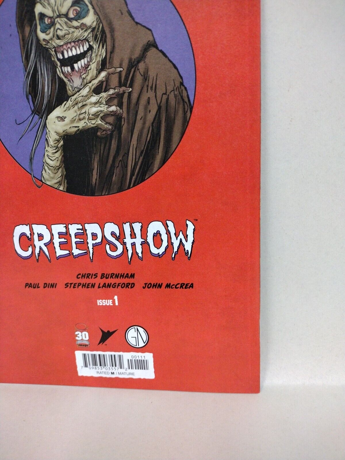 Creepshow 1 (2022) Image Comic Lot Cover A B 1:10 Ratio Variant Chris Burnham NM