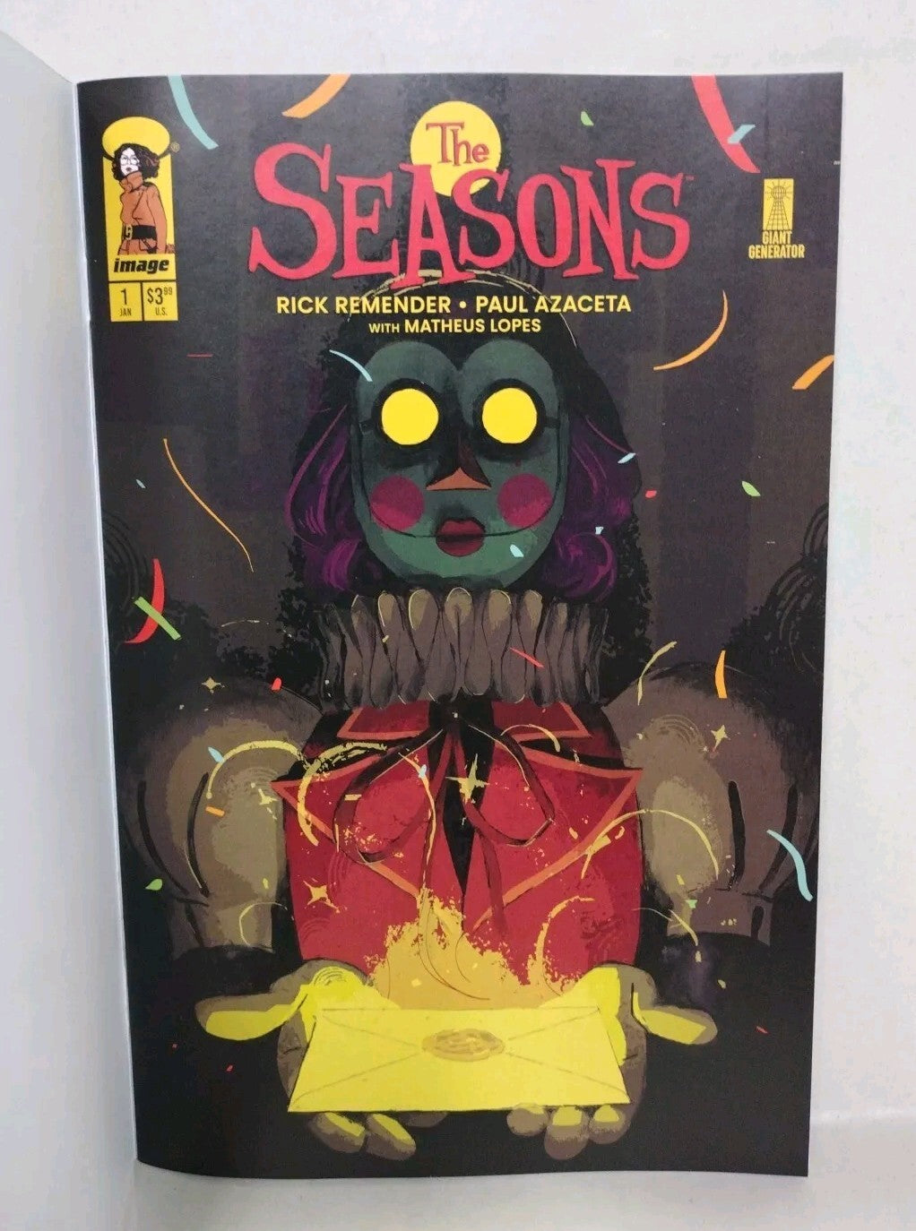 Season #1 (2025) Rick Remender Image Comic Sketch Variant W Original DCastr Art