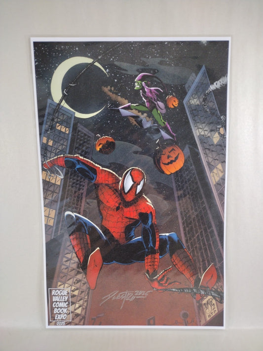 Amazing Spider-Man Green Goblin 11 X 17" Rogue Valley Expo Print Signed DCastr