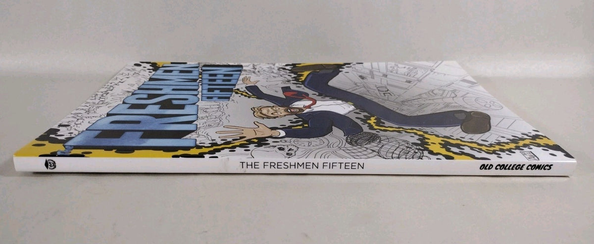 Freshmen Fifteenth (2012) Old College Comics TPB Early Dave Castr Interior Art